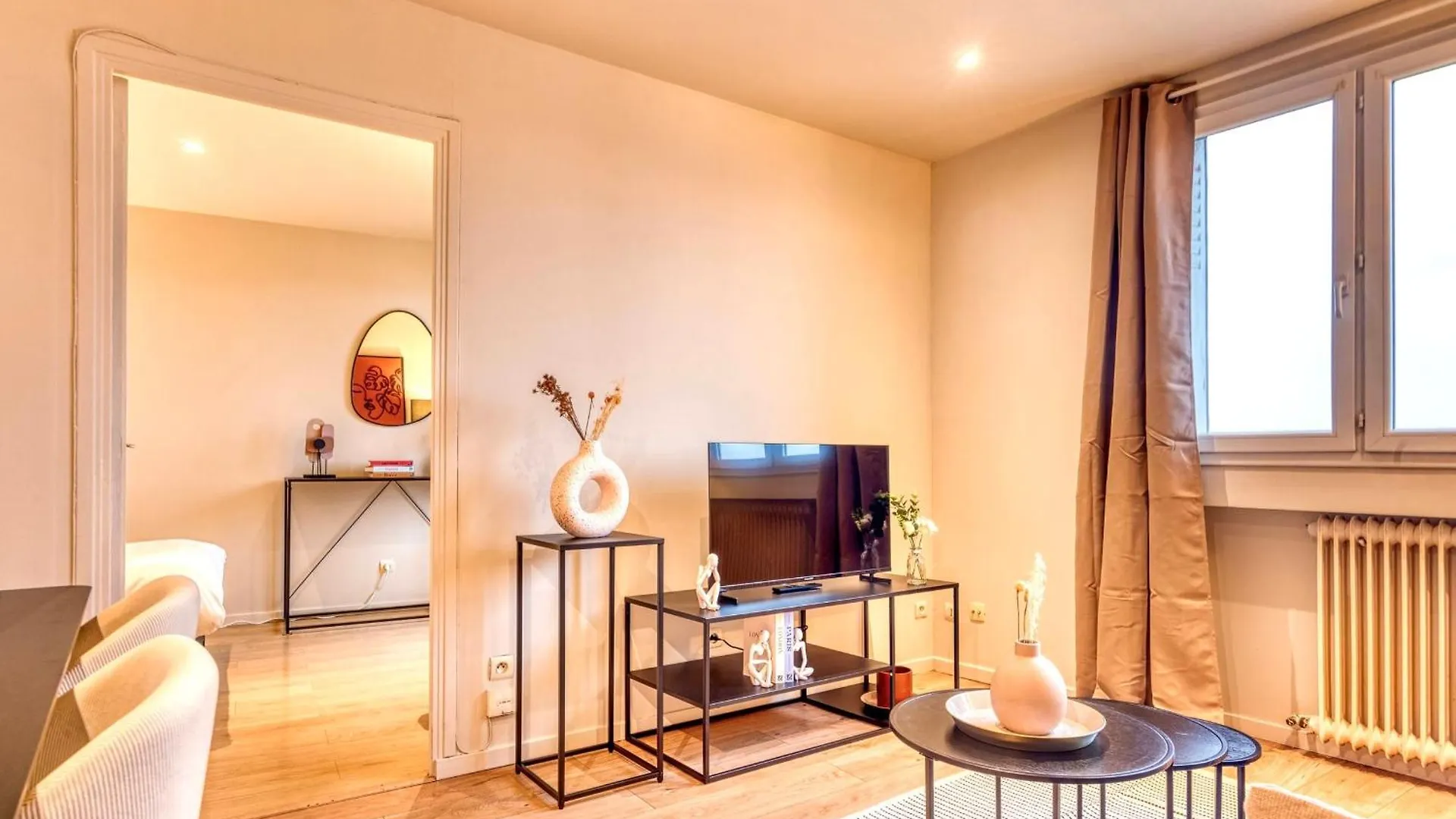 Le Panoramique - Grand T2 Metro B Oullins Apartman Franciaország